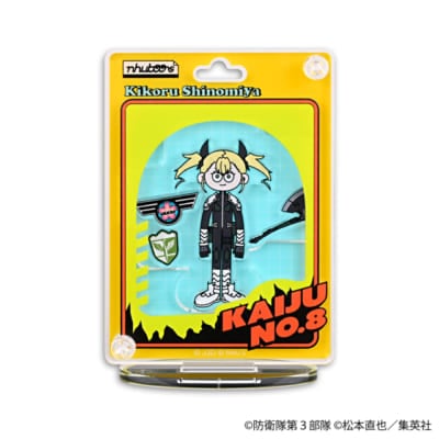 アニメ『怪獣8号』×「nhutoons」ブリスター風アクリルスタンド