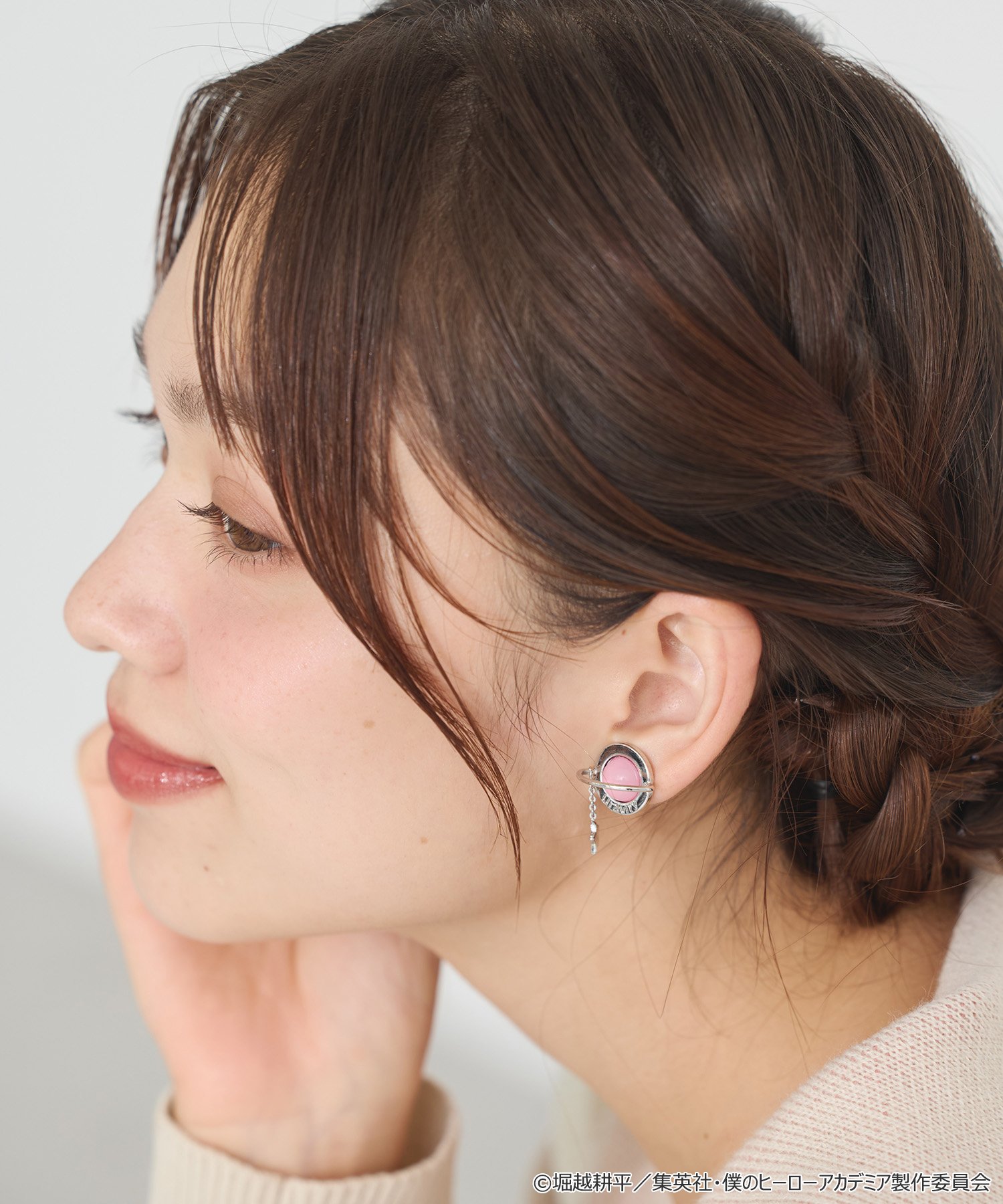「ヒロアカ×earth music&ecology Japan Label」麗日お茶子 イメージ イヤリング