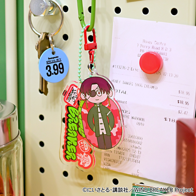 「WIND BREAKER × toon too」デタッチャブルアクリルキーホルダー