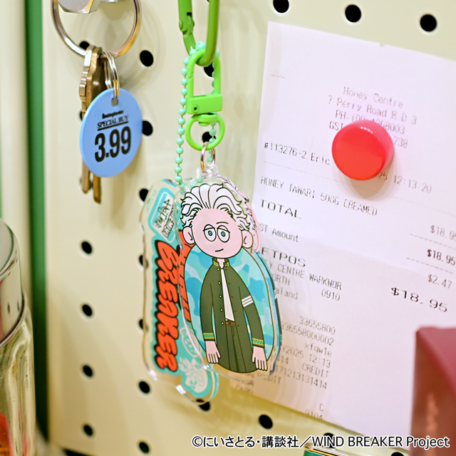 「WIND BREAKER × toon too」デタッチャブルアクリルキーホルダー