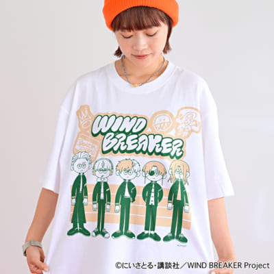 「WIND BREAKER × toon too」ビッグTシャツ