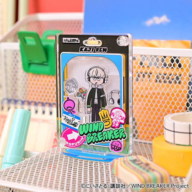 「WIND BREAKER × toon too」ブリスター風アクリルスタンド