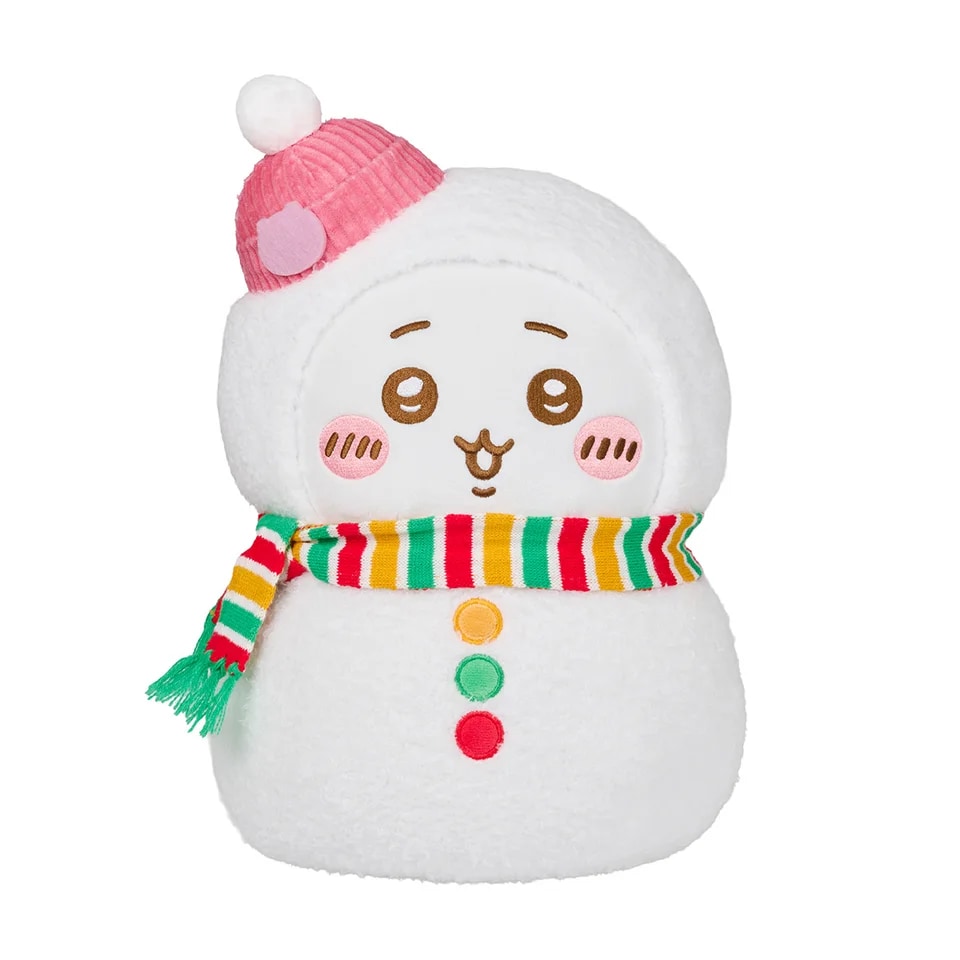 「エニマイくじ ちいかわ ゆきだるまになっちゃった！」A賞：ぬいぐるみ（ちいかわ）