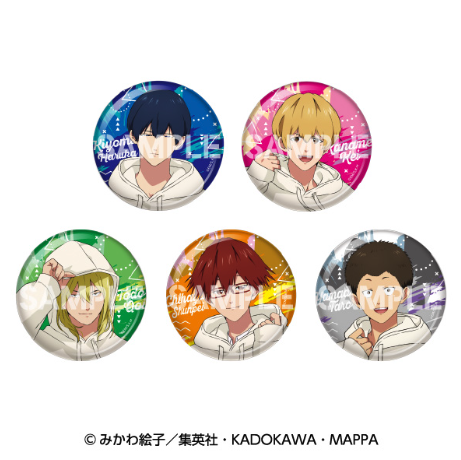 忘却バッテリー　トレーディング缶バッジ