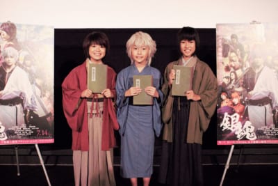 坂田銀時：田中悠太さん・桂小太郎：萩原壮志さん・高杉晋助：大西統眞さん（少年時代）