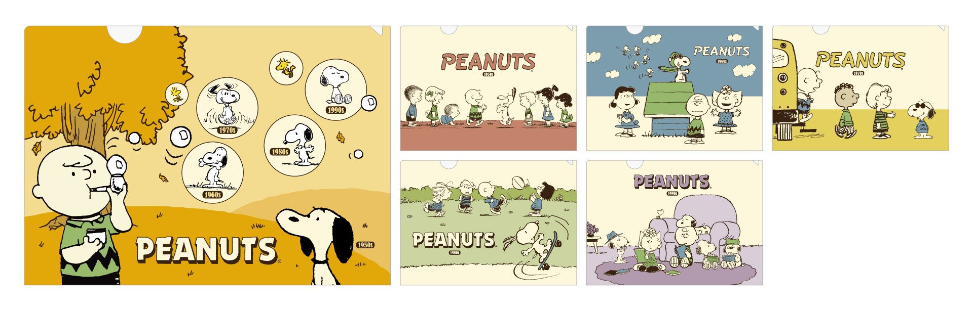 「PEANUTS×ファミマ」A4 クリアファイル
