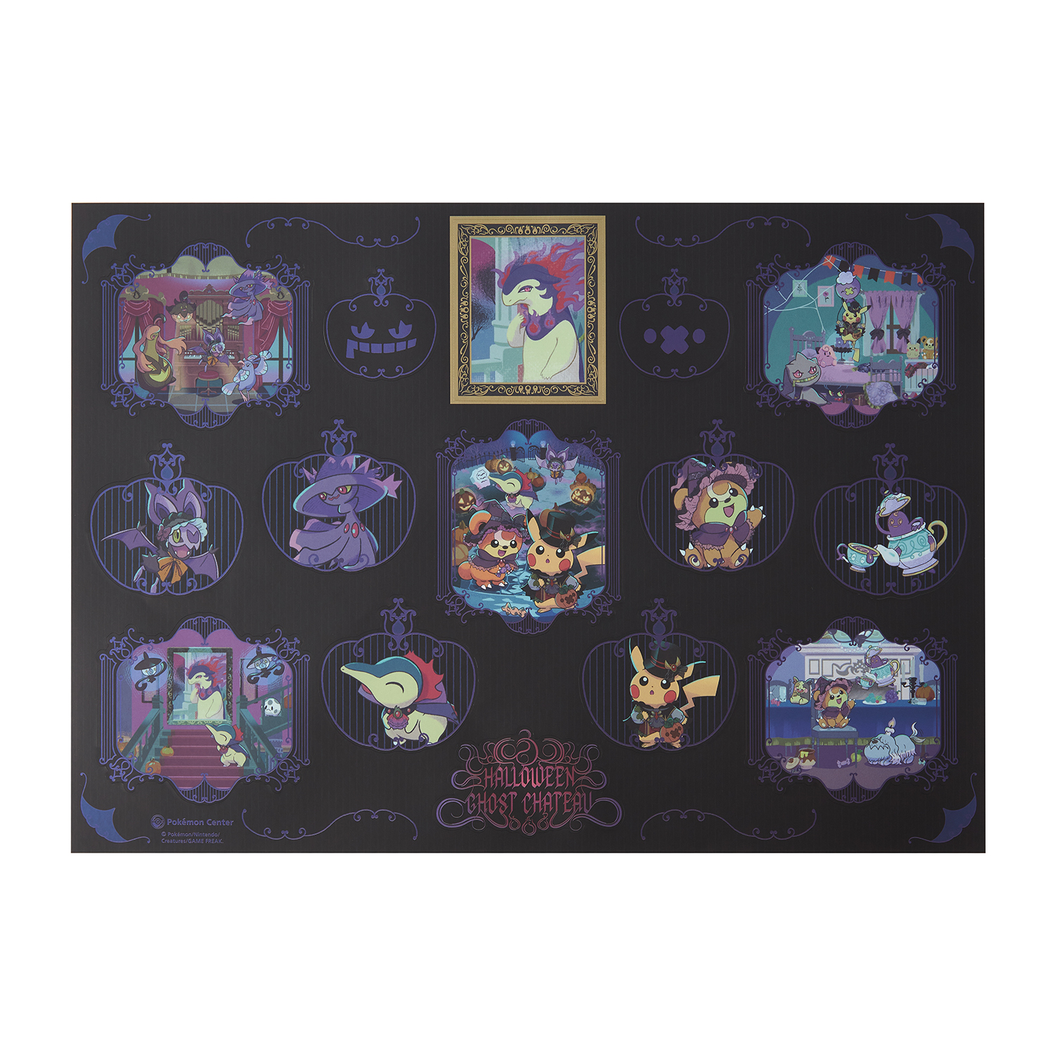 『ポケモン』Halloween Ghost Chateau ステッカーセット