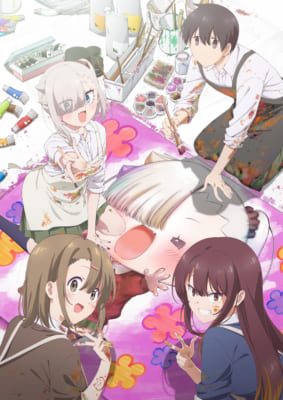 TVアニメ「ちゃんと吸えない吸血鬼ちゃん」キービジュアル