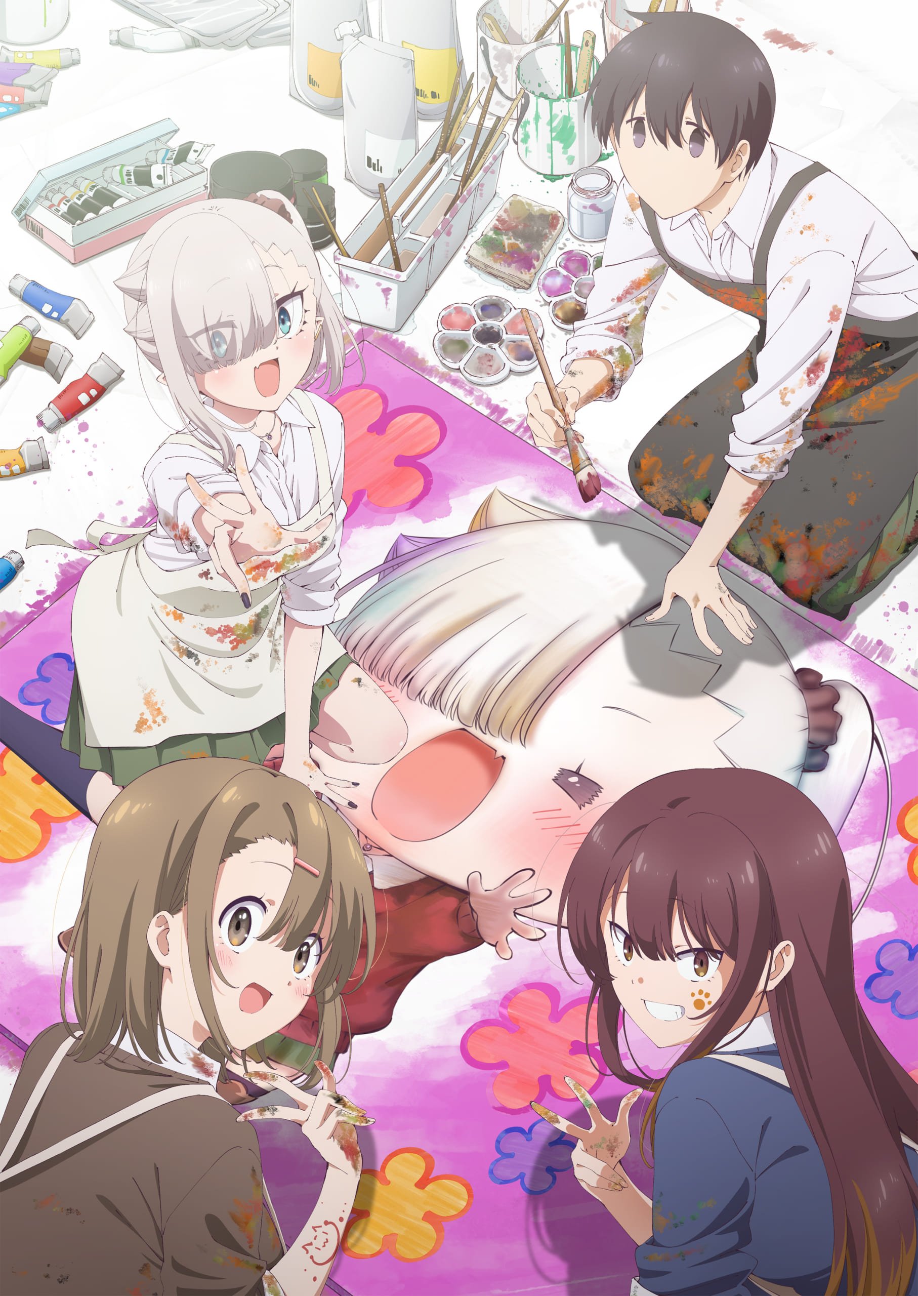 TVアニメ「ちゃんと吸えない吸血鬼ちゃん」キービジュアル