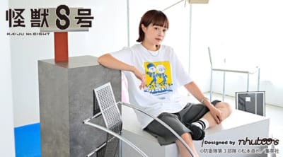 アニメ『怪獣8号』×「nhutoons」クルーネックTシャツ