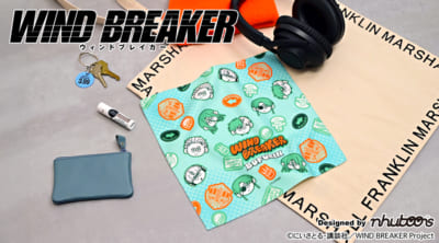 「WIND BREAKER × toon too」ハンドタオル