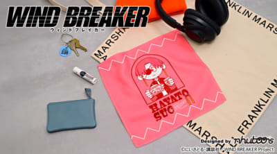 「WIND BREAKER × toon too」ハンドタオル