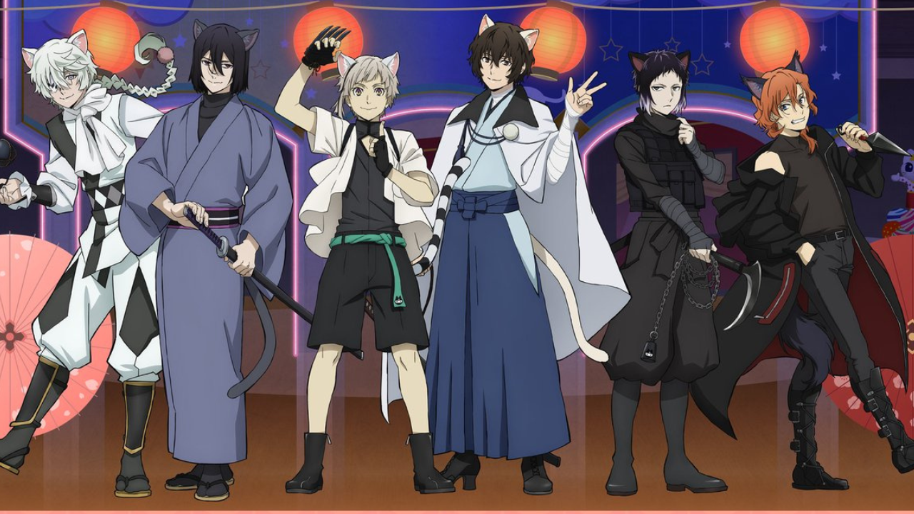 「文スト×ナンジャタウン」コラボ第5弾！忍灯に扮した中島敦や太宰治たちの描き下ろしイラストが登場