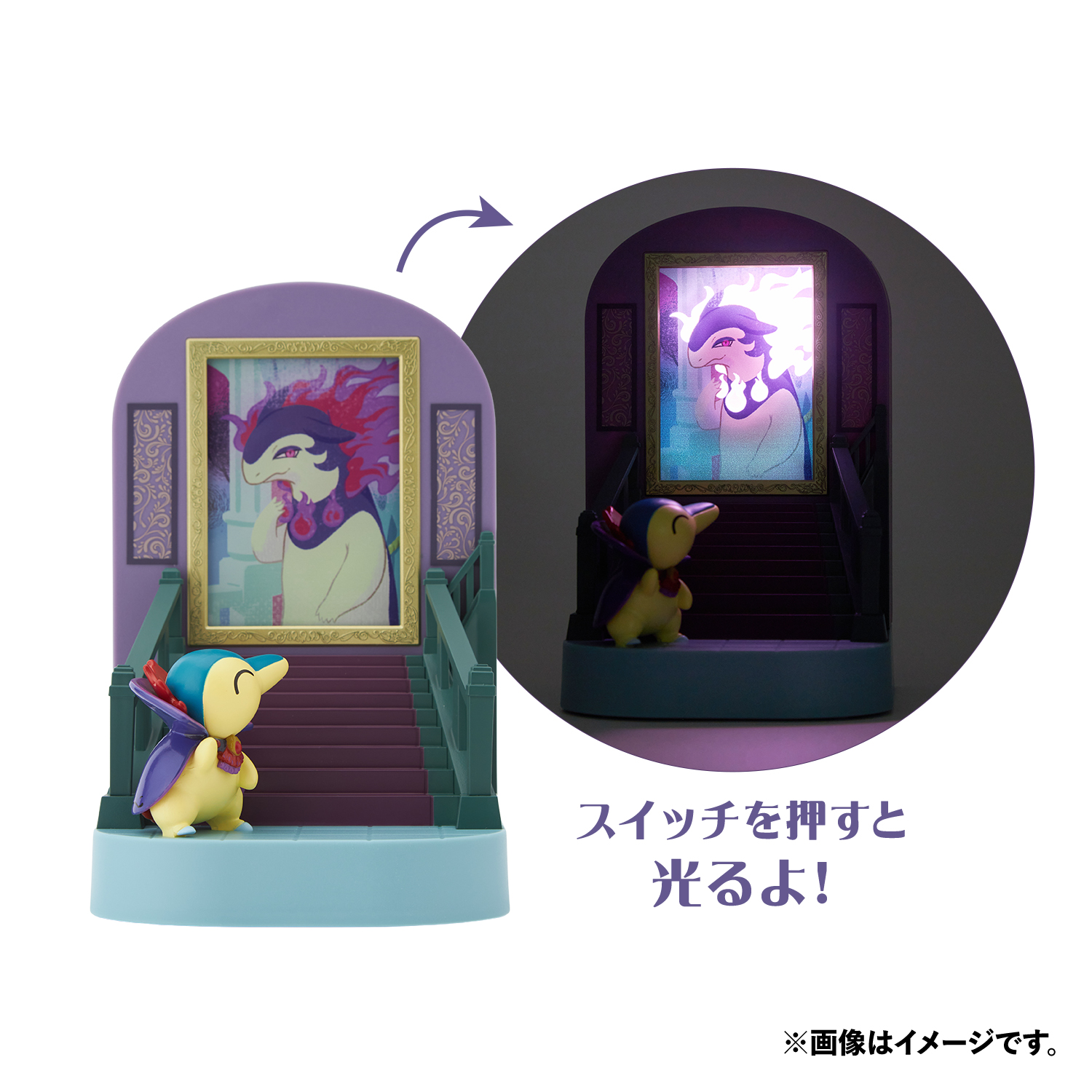 『ポケモン』ジオラマLEDフィギュア Halloween Ghost Chateau
