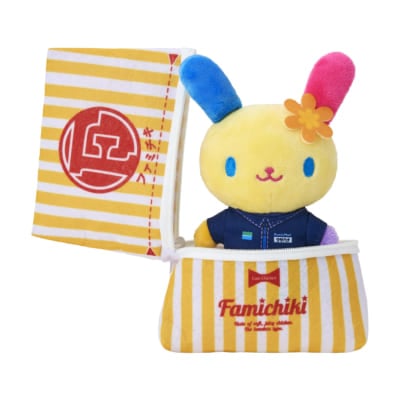 「サンリオ」ウサハナ×ファミチキマスコットキーホルダー
