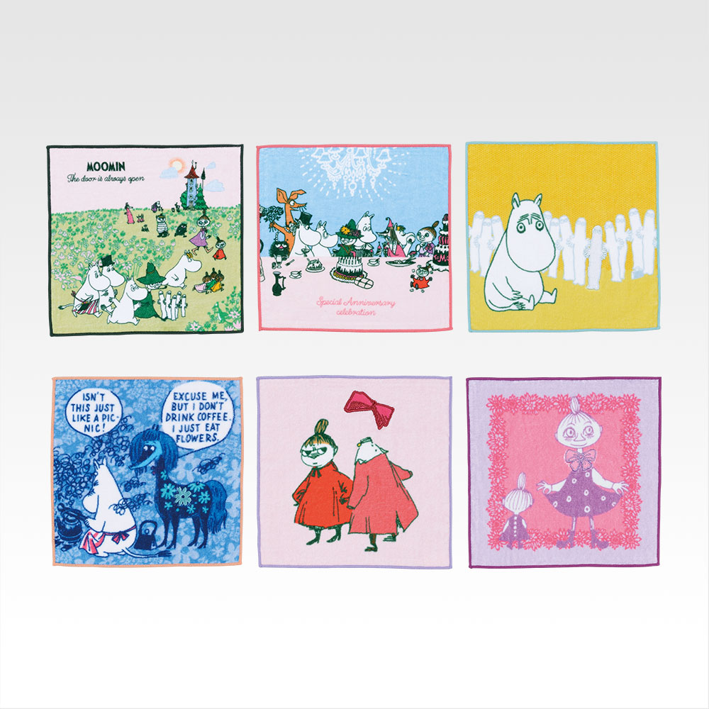 一番くじ「ムーミン ～The door is always open～」E賞 ハンドタオル