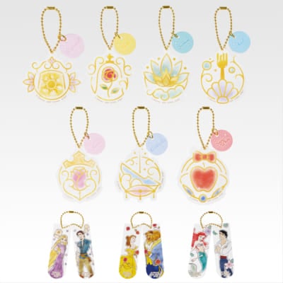 「一番くじ〈ディズニープリンセス〉Dream in color」H賞 チャームCollection