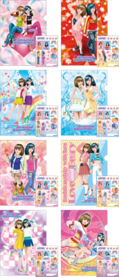 セガ ラッキーくじ「オシャレ魔女 ラブ and ベリー ～アンコール～」E賞：いつもいっしょ♪クリアファイルandステッカーセット
