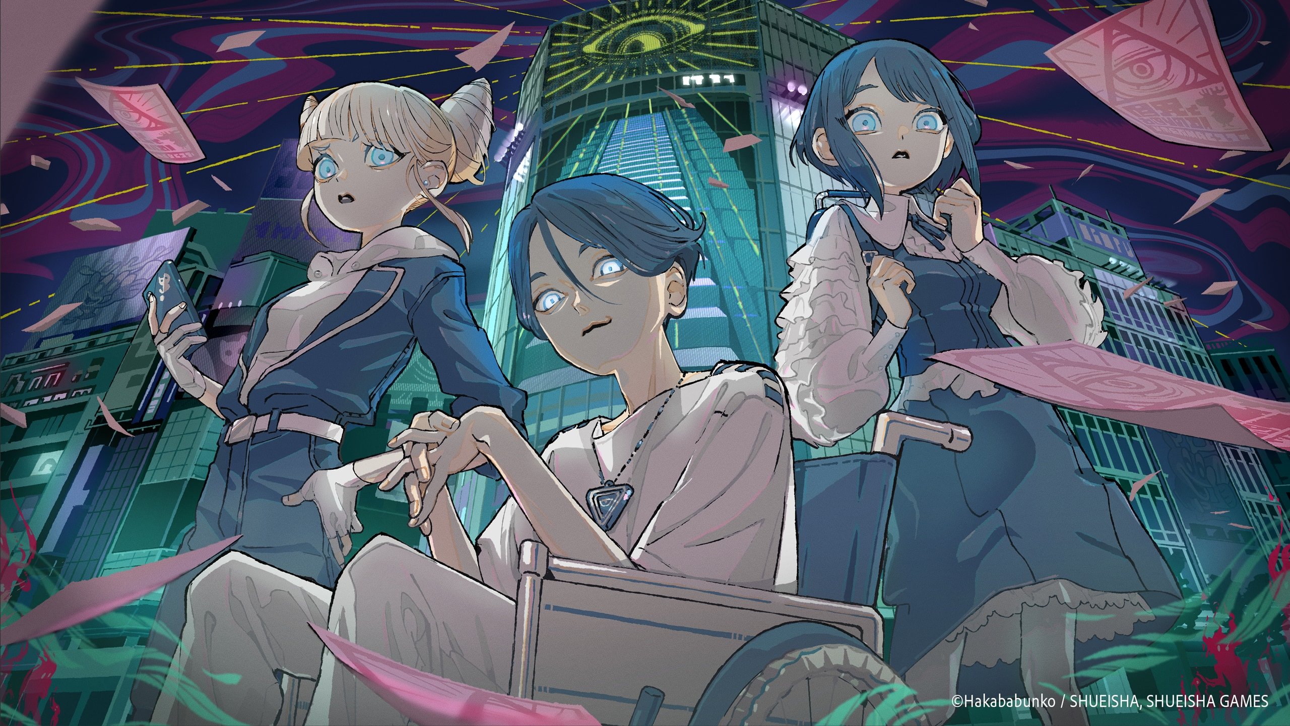 『都市伝説解体センター』POP UP SHOP開催！センター長・あざみ・ジャスミンをイラストレーターYuki Hanafusaが描き下ろし