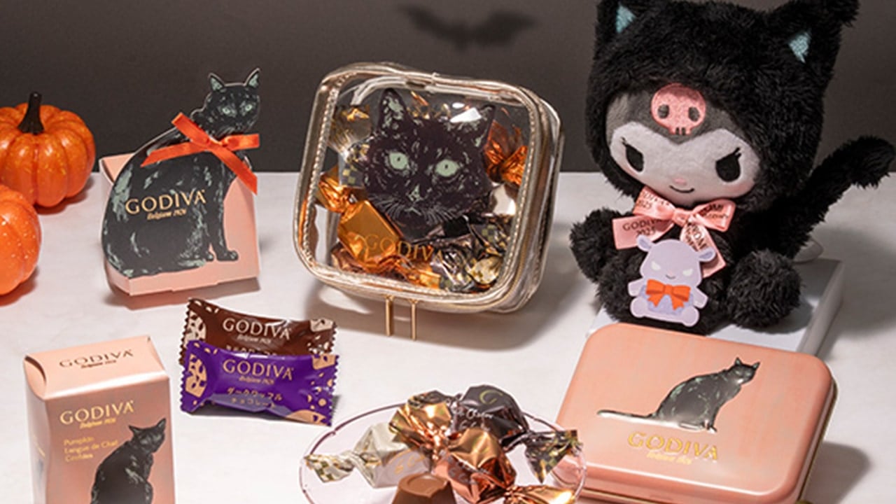 「ゴディバ」ブラックキャット コレクションが発売決定！『サンリオ』クロミのグッズ付きセットも登場