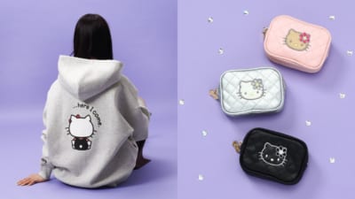 「サンリオキャラクターズ×and ST」GLOBAL WORK×ハローキティ・ハンギョドン・シナモロール