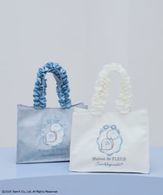 「すみっコぐらし×Maison de FLEUR」すみっコぐらし とかげスクエアトートバッグ