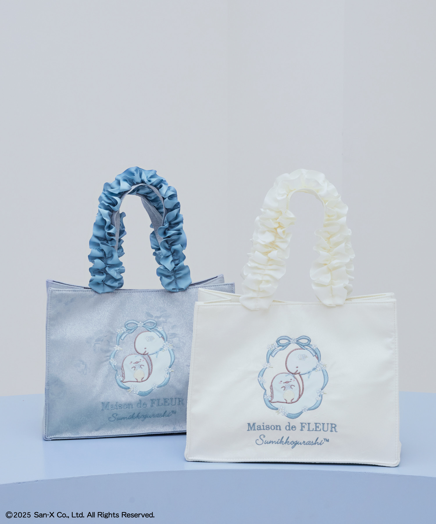 「すみっコぐらし×Maison de FLEUR」すみっコぐらし とかげスクエアトートバッグ