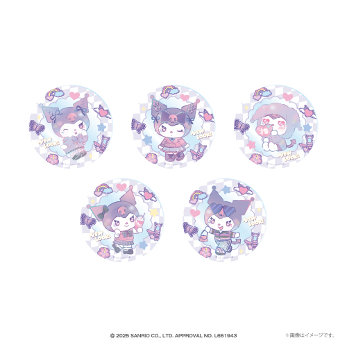 「KUROMI 20th ANNIVERSARY CAFE」アクリルコースター