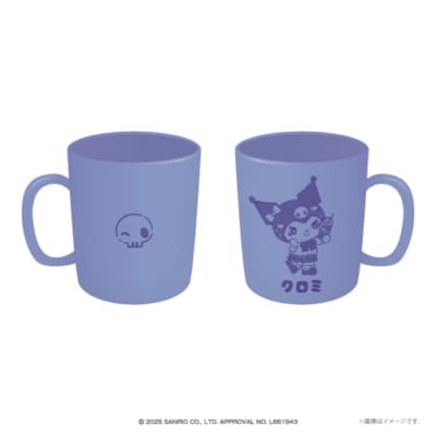 「KUROMI 20th ANNIVERSARY CAFE」マグカップ