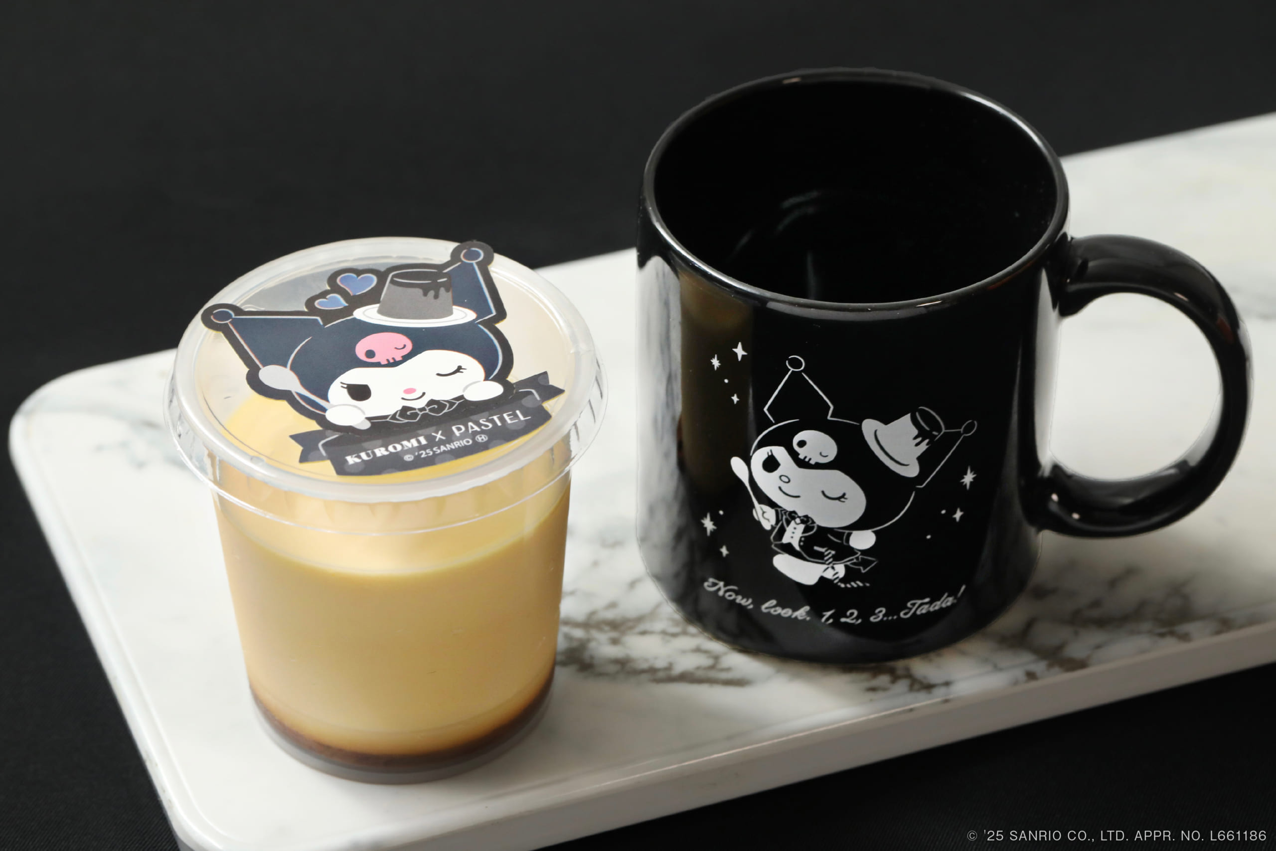 パステル×クロミ　クロミとなめらかプリン（スーベニアカップ付き）