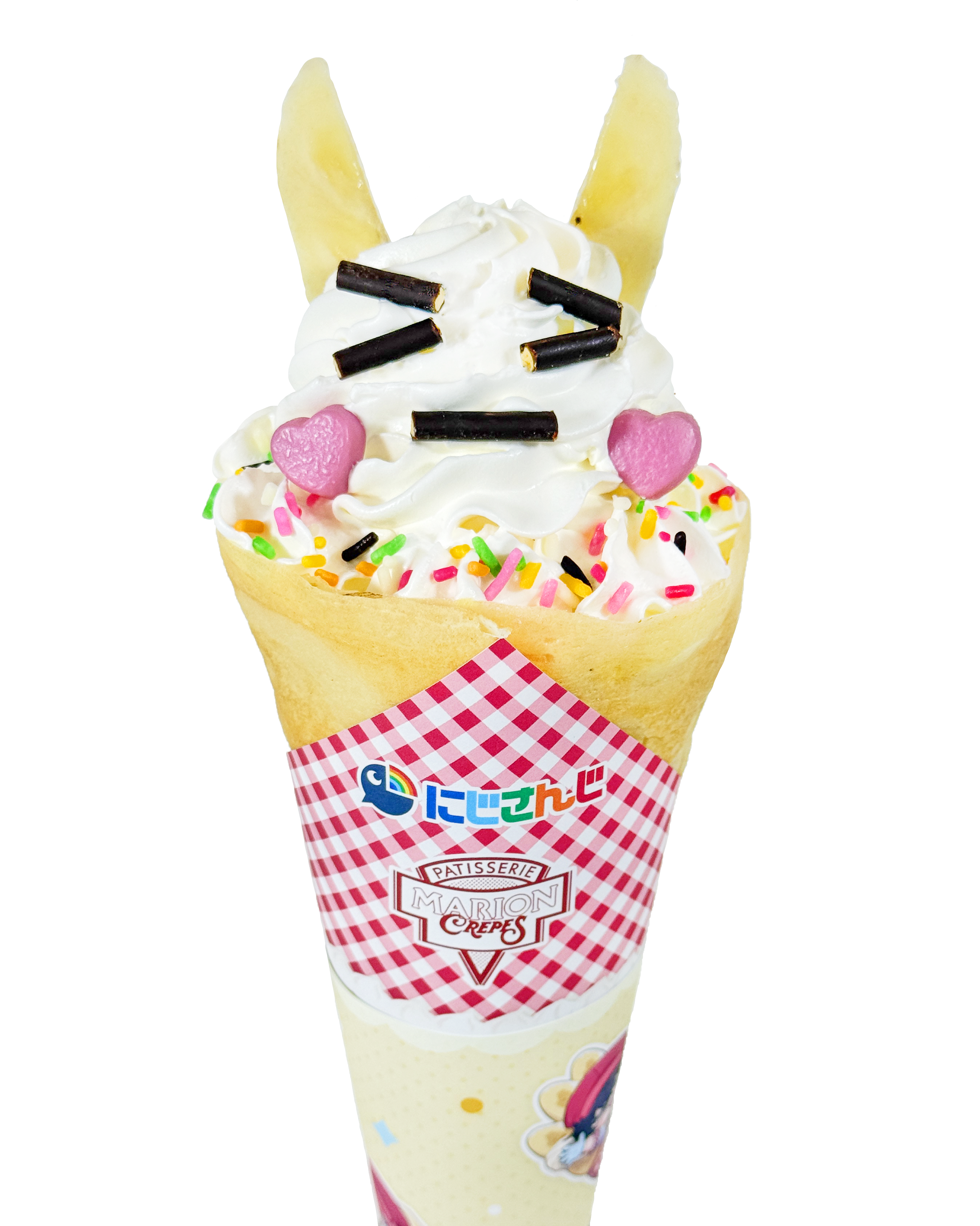 「にじさんじ×マリオンクレープ」赤城ウェンの不等号KPクレープ