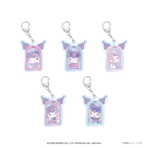 「KUROMI 20th ANNIVERSARY CAFE」アクリルキーホルダー