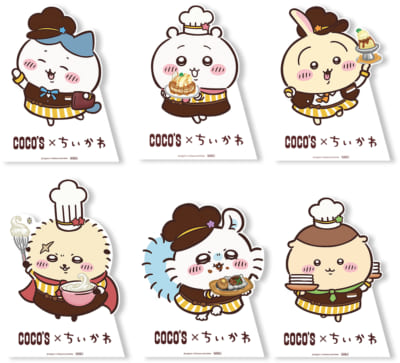 「ちいかわ×ココス」スタンディパネル