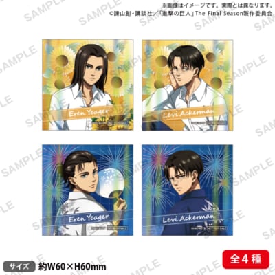 「進撃の巨人 × GiGO キャンペーン」購入特典：ホログラムカード
