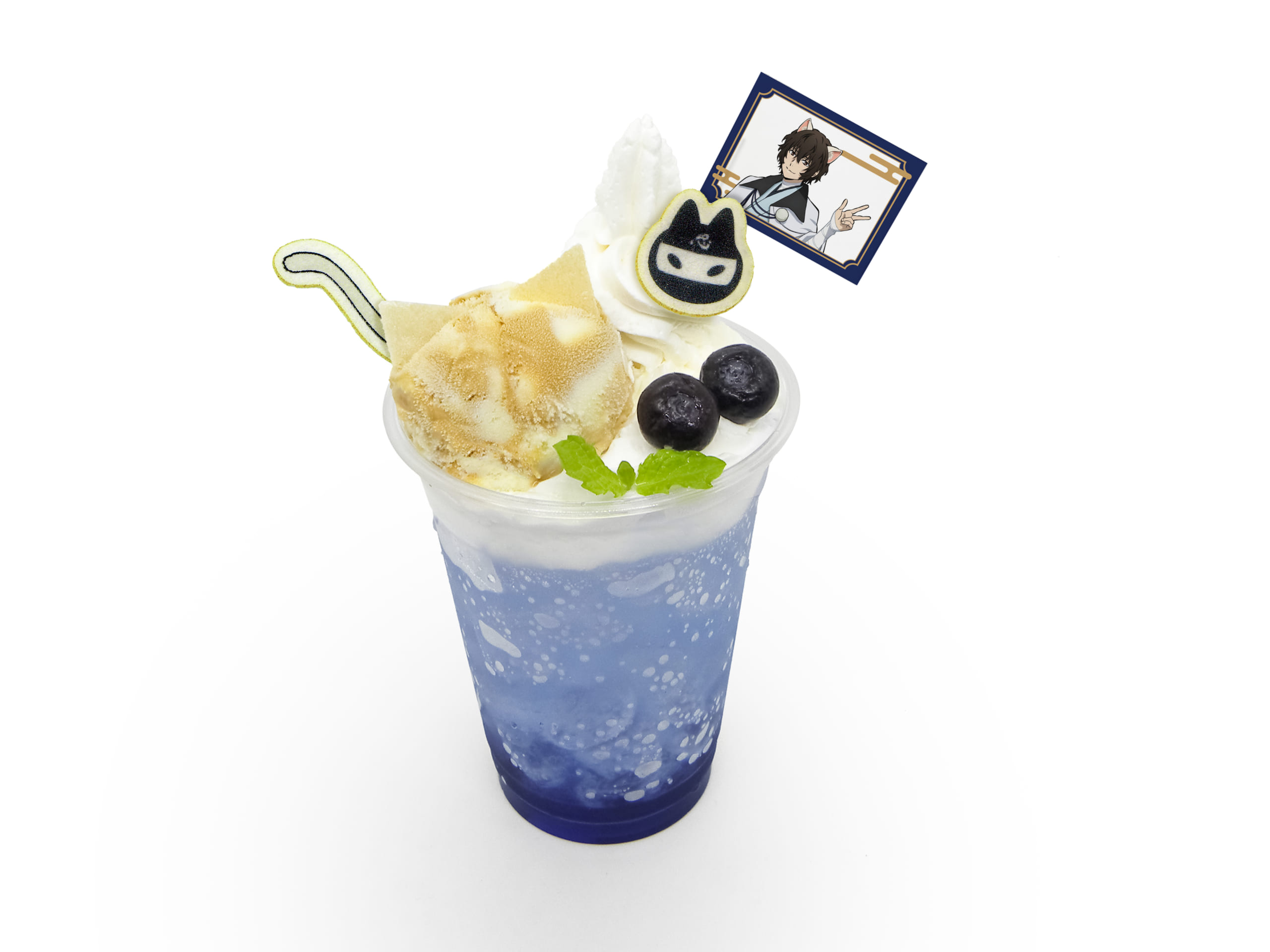 「文豪ストレイドッグス 於：ナンジャタウン 忍灯ノ町観光記」太宰敦のねこスパークリングドリンク