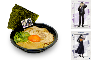 「TVアニメ『SAKAMOTO DAYS』in NAMJATOWN～潜入ミッション遂行せよ！～第2弾」神々廻と大佛のラーメン ナンジャタウンミニver.