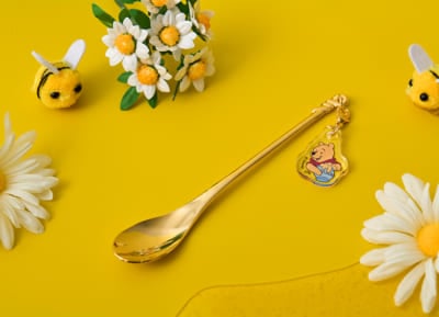 「くまのプーさん」スペシャルカフェ チャーム付きマドラー