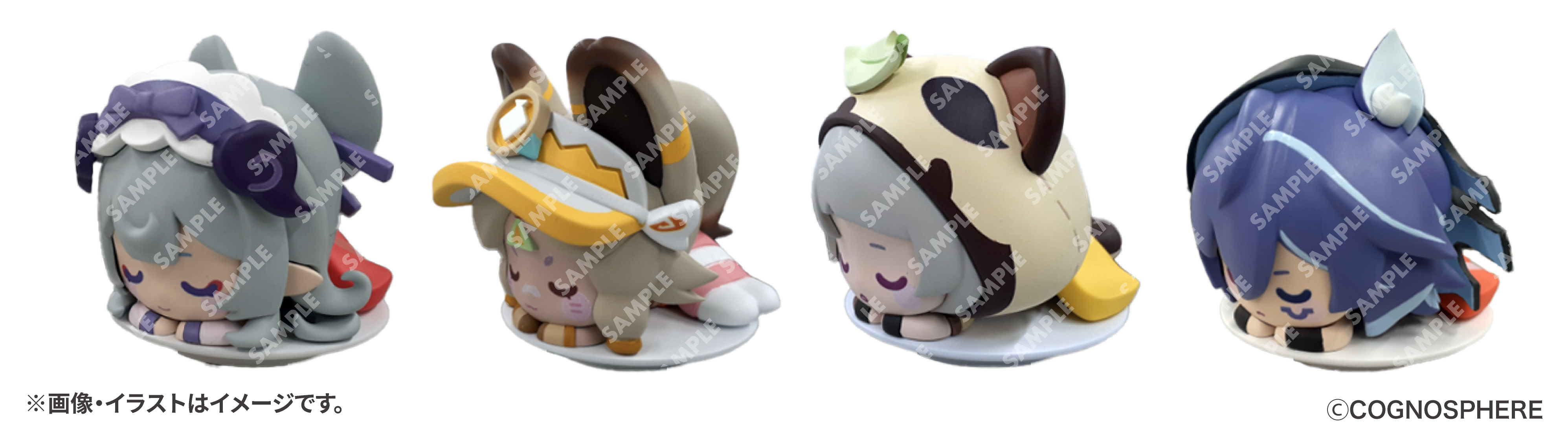 「原神×スシロー」コラボ限定ミニフィギュア