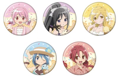 『魔法少女まどか☆マギカ』ice cream PARTY フェア ホロキャラバッジコレクション