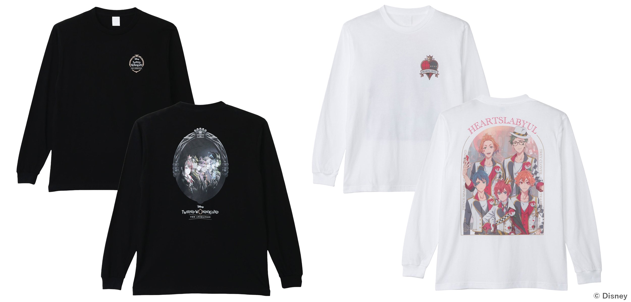 『ディズニー ツイステッドワンダーランド ザ アニメーション』ロングTシャツ