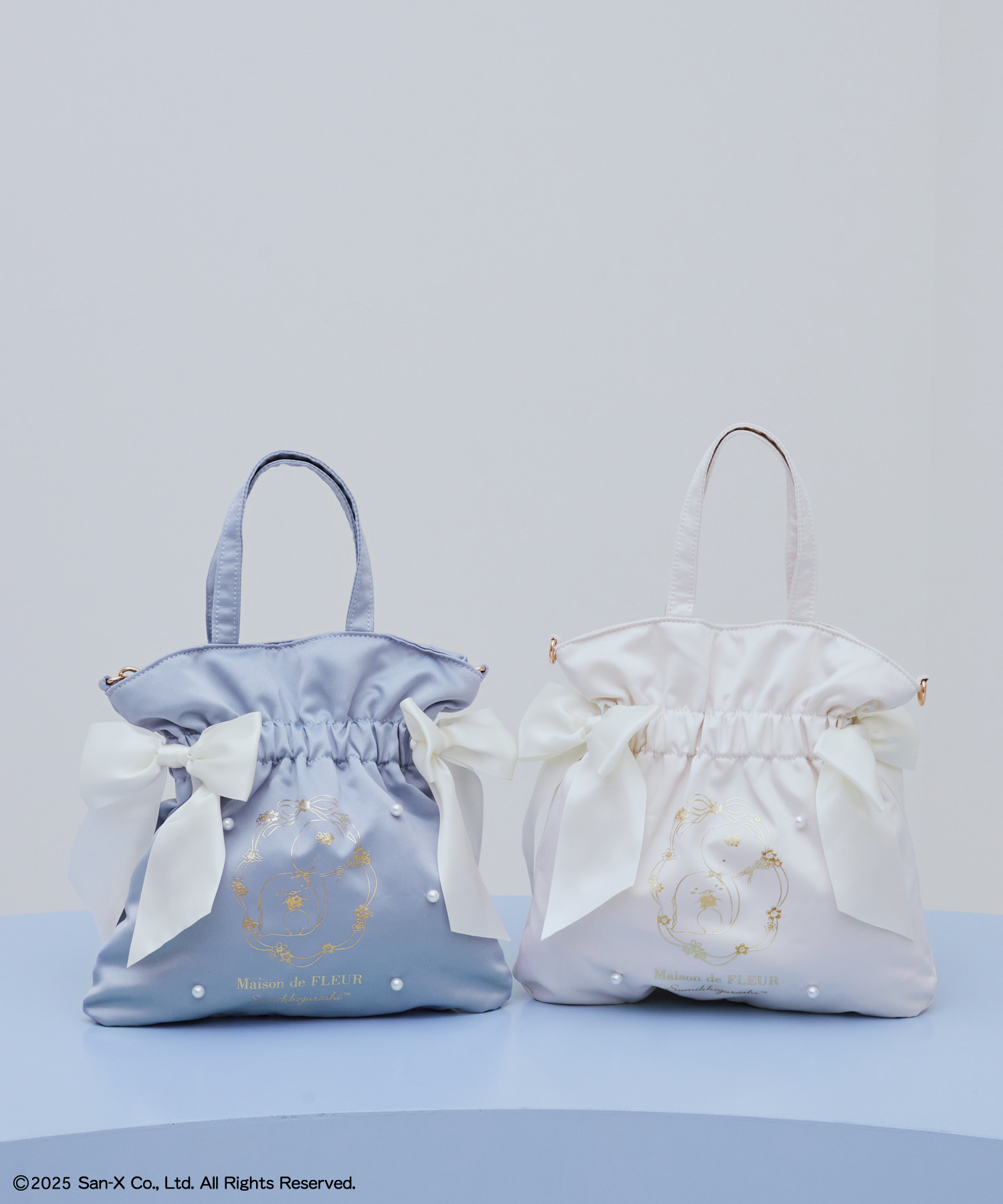 「すみっコぐらし×Maison de FLEUR」すみっコぐらし とかげWR2Wayトート
