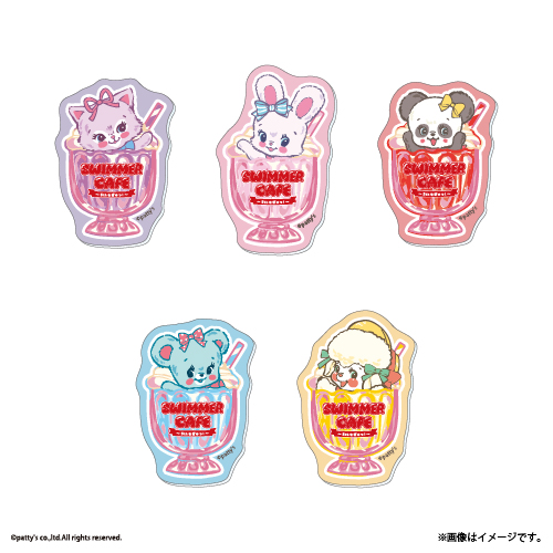 「SWIMMER CAFE ～5thをぎゅっ！～」アクリルクリップ