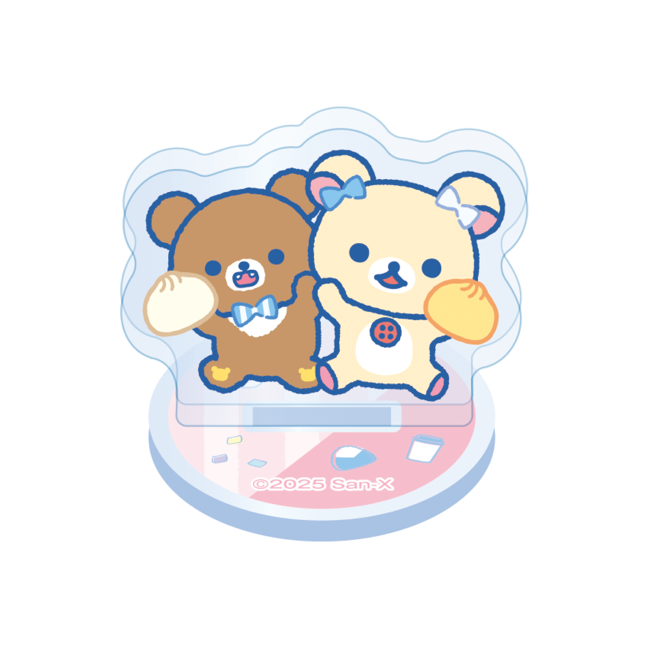 「サンエックスキャラクターズ」ローソンキャンペーン　ミニアクリルスタンド