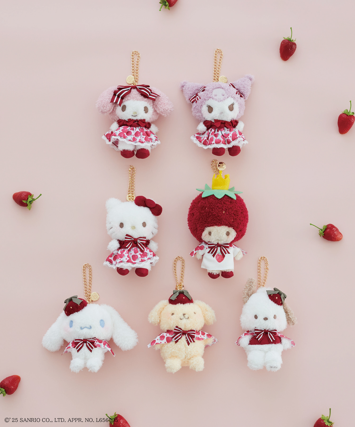 「月間いちご新聞」× Maison de FLEUR　チャーム