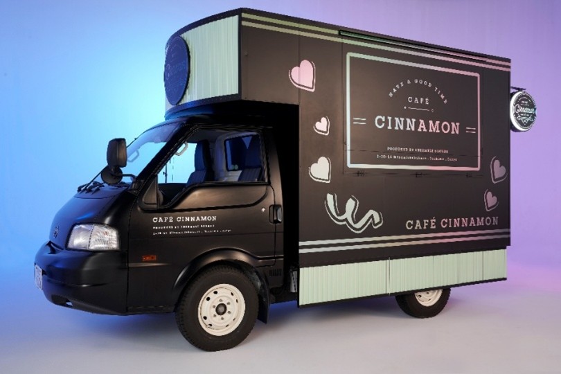 「あんさんぶるスターズ！！×DiverCity Tokyo Plaza Winter Festival」CAFÉ CINNAMONキッチンカー