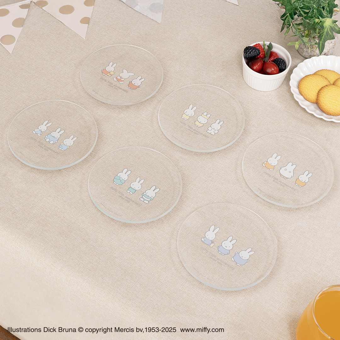 「タイトーくじ ミッフィー Anniversary party」C賞：デザインプレート