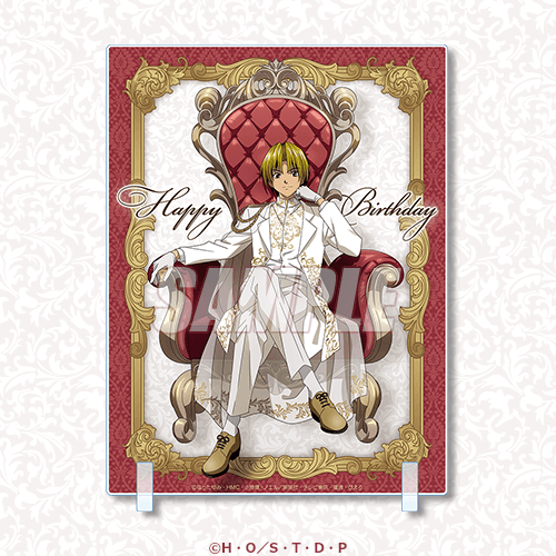 TVアニメ「ヒカルの碁」進藤ヒカルBirthdayくじ A賞：バースデーアクリルパネル