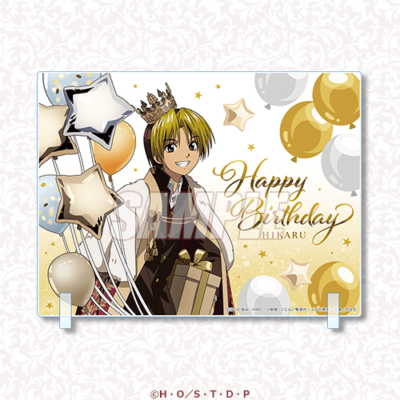 TVアニメ「ヒカルの碁」進藤ヒカルBirthdayくじ A賞：バースデーアクリルパネル