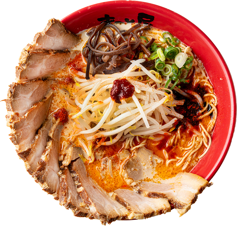 「チェンソーマン レゼ篇×牛骨ラーメンまこと屋」赤チェンソー麺
