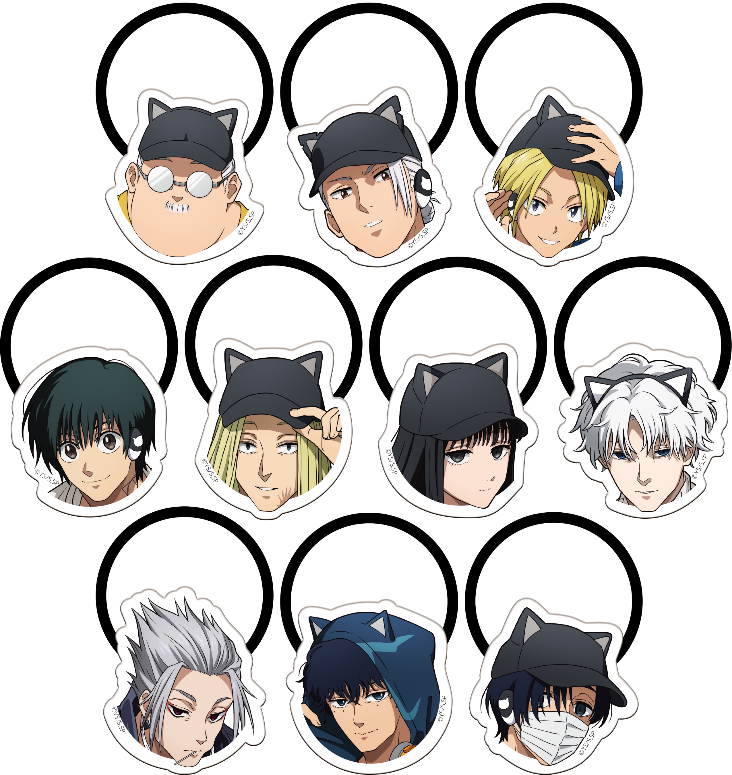 「TVアニメ『SAKAMOTO DAYS』in NAMJATOWN～潜入ミッション遂行せよ！～第2弾」アクセサリーヘアゴム